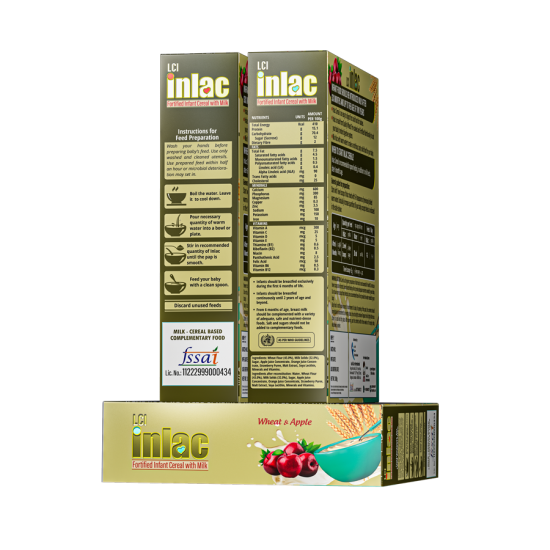 Inlac Wheat & Apple